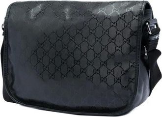 Gucci Vintage, unisex, Zwart, ONE Size, Pre-owned Vintage Crossbody Bag