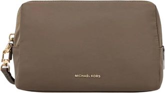 Michael Kors Zadie Cosmetic Wristlet - - Bags - Donna - Verde - ONE SIZE