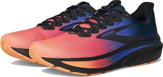 Brooks Ghost 17 Mens Running Shoes Night/Blue/Papaya : 12.5 D - Medium, Synthetic