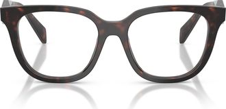 Prada 0pr C11v Oversized Square Acetate Eyeglasses