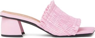 Ganni Smock muiltjes - Roze