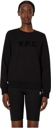 A.P.C. Sweatshirts - Dames - Sweatshirts - Zwart - S - Hoodies & sweatvesten