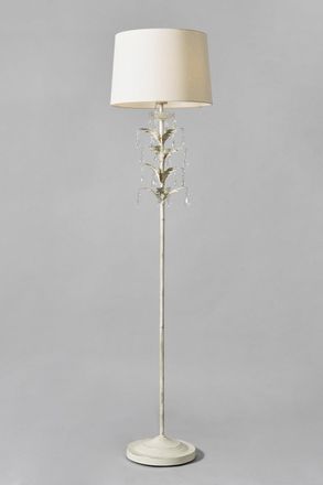 BHS Paisley Floor Lamp in Cream