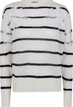 Twin-Set Striped Sweater