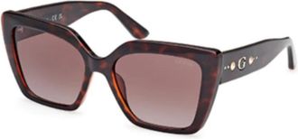 Guess Stijlvol Model 5552F - unisex - Zonnebrillen - Bruin - 55 MM - Accessoires