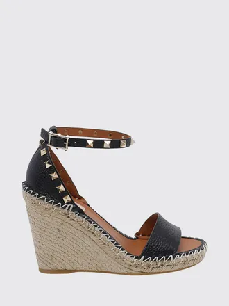Valentino Garavani Wedge Shoes Woman color Black
