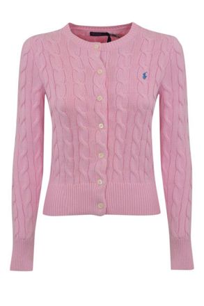 Polo Ralph Lauren Plaited Cardigan With Long Sleeves