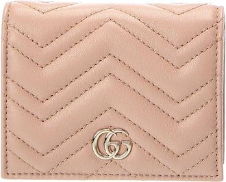 Gucci Gg Marmont Leather Card Case