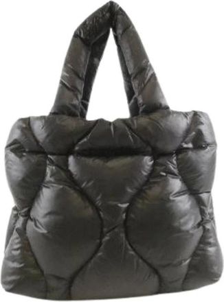 Miu Miu Pre-owned Tote Bags, male, Black, Size: ONE SIZE Pre-owned Trapuntato Losa handbag