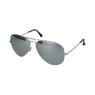 Ray-Ban Sunglasses, unisex, Gray, Size: 62 MM Classic Aviator Sunglasses