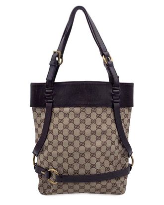 Gucci Beige Cotton Tote Ophidia (Authentic Pre-Loved)