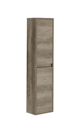 Dmora Mueble columna efecto madera de roble 150x25h140 cm