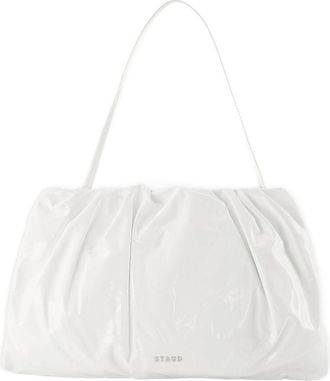 Staud Phoebe Bag Staud Leder wei&szlig;