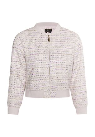 Faina Boucle blouson Dames Lavendel veelkleurig