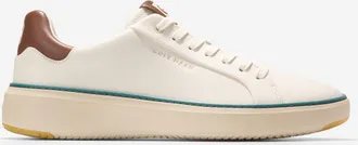 Cole Haan Mens GrandPr&oslash; Topspin Sneakers - Beige Size 10.5