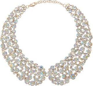 Eye Candy Los Angeles Diana Iridescent Collar Necklace in Blue Multicolor at Nordstrom Rack