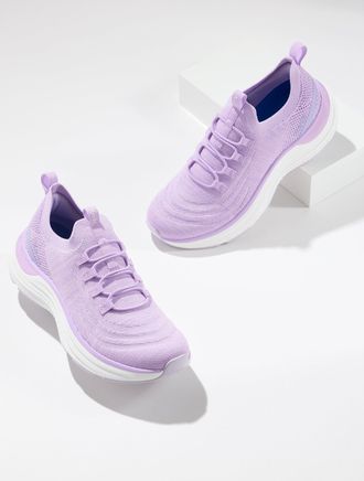Keds Knit Blissmove Sneakers - Lavender - 5 1/2 M Talbots