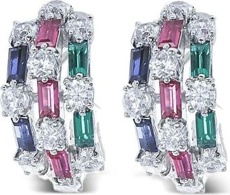 Fantasia Orecchini con pietre - Argento