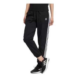 adidas (WMNS) adidas Neo 3-Stripes Woven E 78 Pants Black HF7283