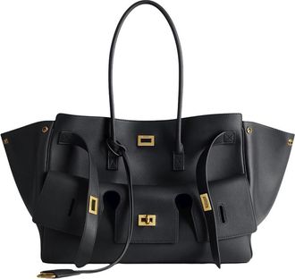 Balenciaga Black Bel Air Carry All Tote