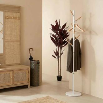 Wanderlust Deco Perchero de metal y madera 175h cm