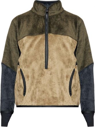 Moncler TEDDY PULLOVER SWEATSHIRT Size: L, colour: BROWN