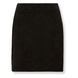 Rotate Suede Mini Skirt - female - ROTATE Birger Christensen - Short Skirts - Brown - S - Skirts