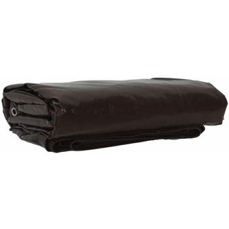 vidaXL Tarpaulin 650g / m&sup2; Brown 1.5 x 10 m Canvas with PVC Coating vidaXL