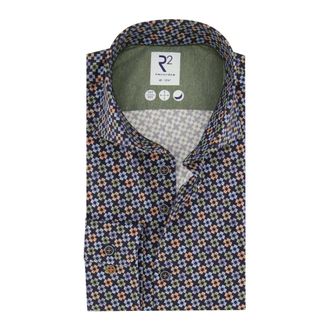 R2 Amsterdam Heren, Overhemden, Veelkleurig, Maat: XL