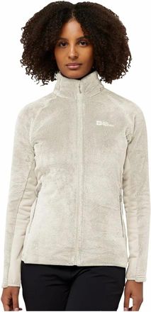 Jack Wolfskin Dames, Sport, Beige, Maat: XL Fleece