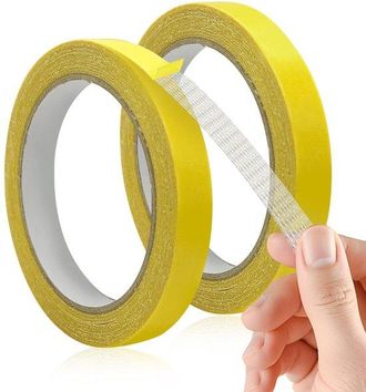 OEM Cinta Adhesiva Textil De Doble Cara: 2 Piezas De Cinta Extrafuerte Para Dobladillos De Pantalones Y Prendas De Vestir