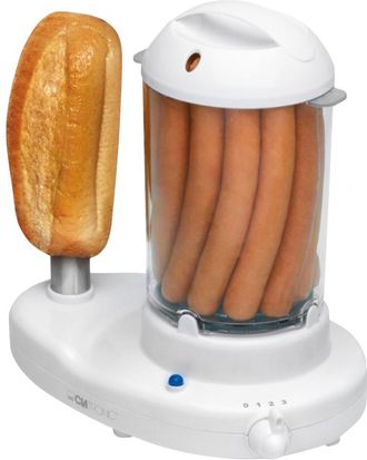 Clatronic Hdm 3420 Aparato Para Hot-dogs Y Huevos Blanco