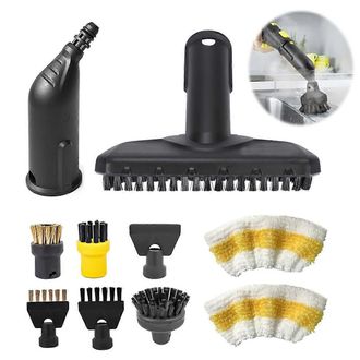 OEM Adecuado Para Las Fregonas De Vapor Karcher Sc1, Sc2, Sc4 Y Sc5: Funda Abrasiva Para La Fregona, Pa&ntilde;o De Nailon Y Cepillo De Cobre - Kit De Accesorios