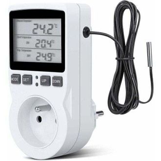 OEM Enchufe Termost&aacute;tico, Enchufe Temporizador Digital, Enchufe Digital Programable Con Sonda, Temporizador Digital Programable, Enchufe Termost&aacute;tico Para