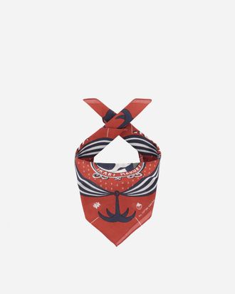 KAPITAL Color Bandana (Ikari Makuri) Red