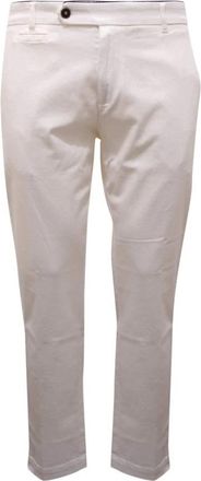 Officina36 Witte Broeken - Heren - Chinos - Wit - M - Broeken