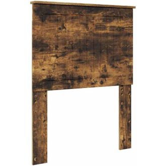 vidaXL Headboard with Headboard Smoked Oak 75 cm Engineered wood vidaXL