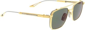 Dita Eyewear Luxe Goud Vergulde Zonnebril - Dames - Zonnebrillen - Geel - ONE Size - Accessoires
