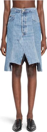 E.L.V. Denim E.L.V. Denim, Denim Skirts, female, Blue, W28, The Denim Skirt