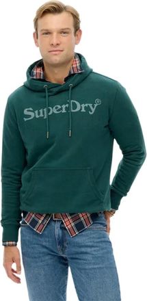 Superdry Uomo, Felpe, Verde, M, new