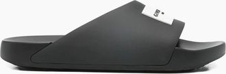 Givenchy Mens Branded Sliders Black - Size: 11