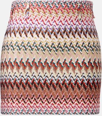 Missoni Minigonna con lamé a zig-zag