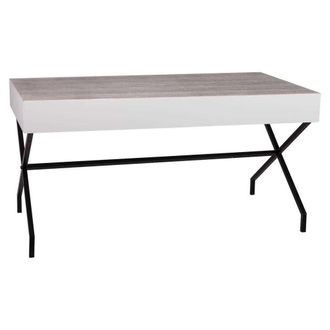 Wanderlust Deco Wanderlust Deco - Mesa De Madera Y Metal 160x80x80