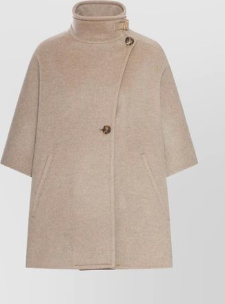 Max Mara derrik cashmere cape sleeve jacket