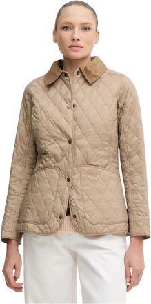 Barbour Annandale Quilted Jacket - Dames - Zomerjassen - Beige - S - Leer - Jassen