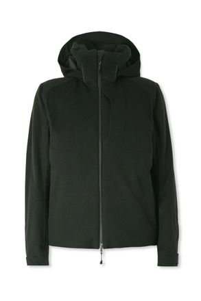 Sease Balma 2.0 Padded Coated-Cashmere Hooded Jacket