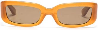 Second/Layer Second/Layer, Accessoires, Heren, Oranje, ONE Size, Zonnebrillen