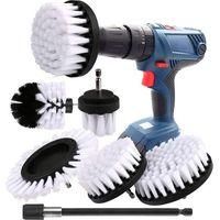 OEM Juego De 6 Cepillos De Limpieza Para Taladro, Cepillo Para Taladro De Coche, Cepillo De Limpieza Para Taladro, Para Llantas, Azulejos, Alfombras, Ba&ntilde;e