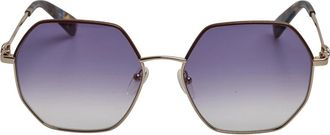 Longchamp Hexagonale Zonnebril - Dames - Zonnebrillen - Veelkleurig - ONE Size - Accessoires