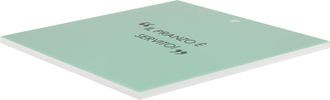KASANOVA Sottopentola in ceramica salvia 20x20 cm con scritta